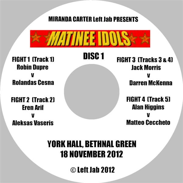 Matinee Idols DVD